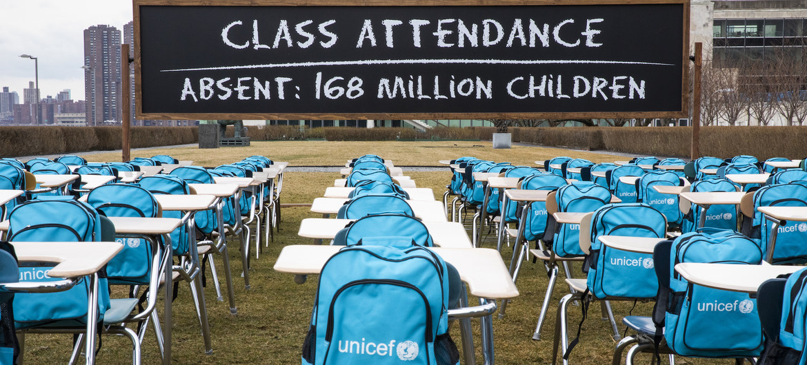 05. Over 168 million children miss nearly a year of schooling, UNICEF says