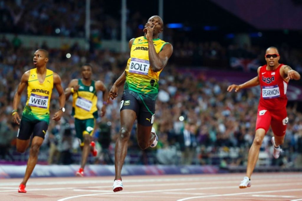 Usain Bolt bên trên Olympic