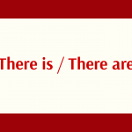 020. Grammar: There is / There are