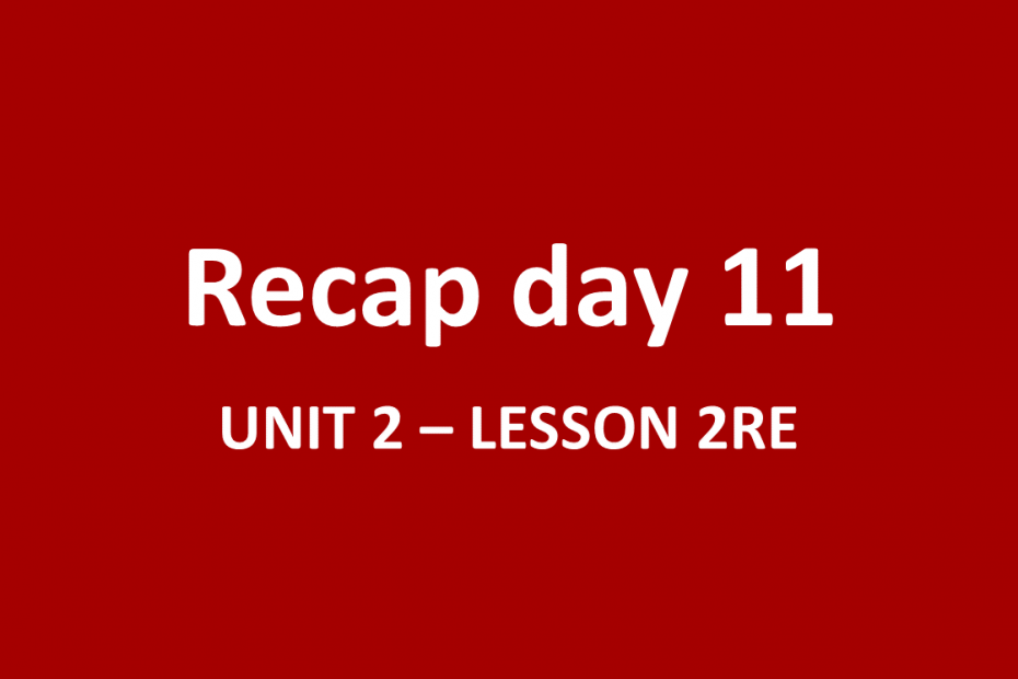 Day 11 - Khóa 1: Tóm tắt buổi học ngày 29/09/2022