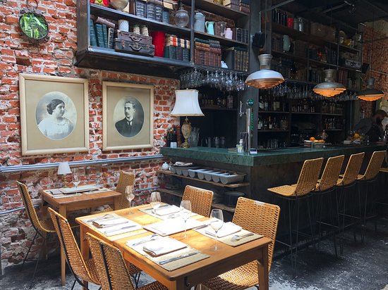 Small restaurant in Montevideo