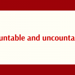 021. Grammar: Countable and uncountable