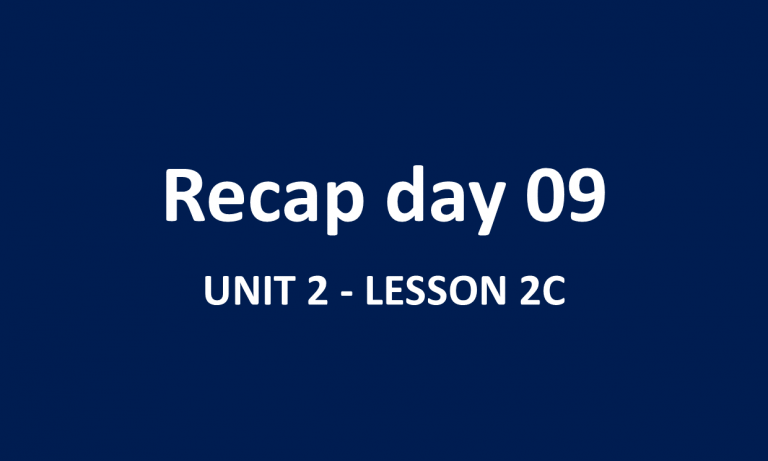 Day 09 - Khóa 2: Tóm tắt buổi học ngày 04/10/2022