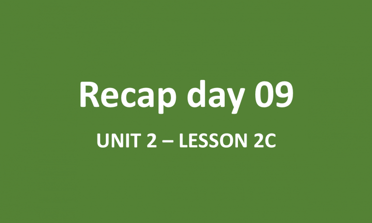 Day 09 - Khóa 3: Tóm tắt buổi học ngày 06/11/2022