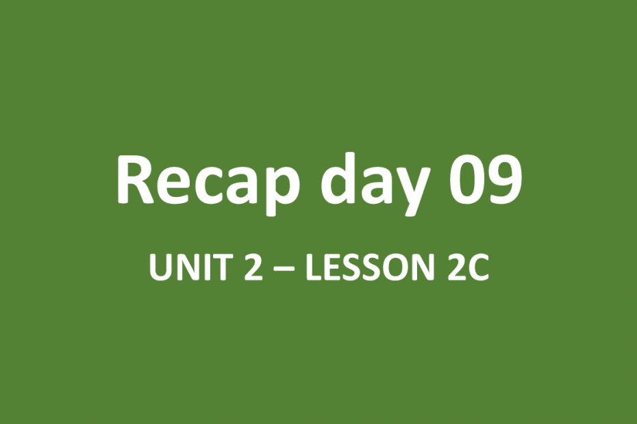 Day 09 - Khóa 3: Tóm tắt buổi học ngày 06/11/2022