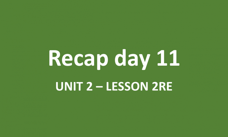 Day 11 - Khóa 3: Tóm tắt buổi học ngày 13/11/2022