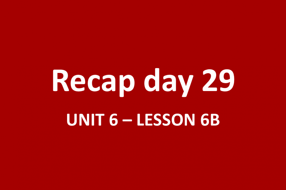 Day 29 - Khóa 1: Tóm tắt buổi học ngày 10/11/2022