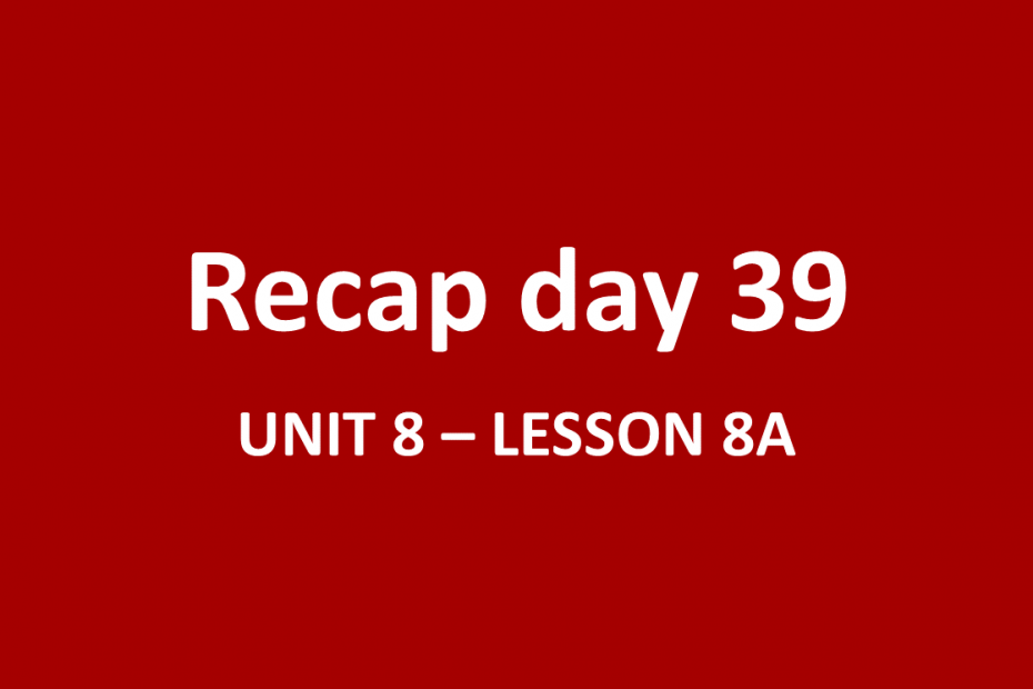 Day 39 - Khóa 1: Tóm tắt buổi học ngày 03/12/2022