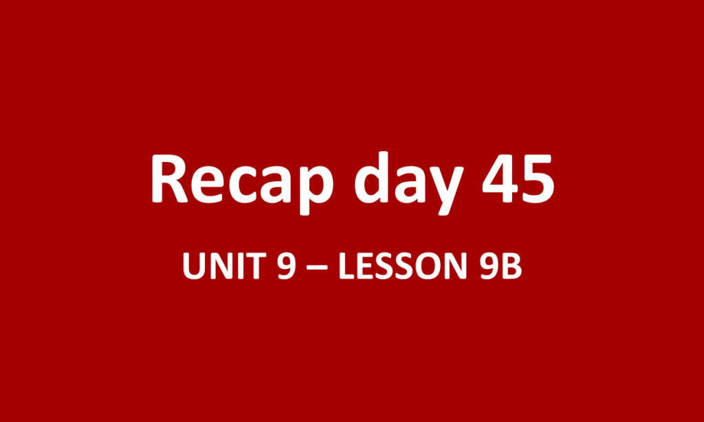 Day 45 – Khóa 1: Tóm tắt buổi học ngày 22/12/2022
