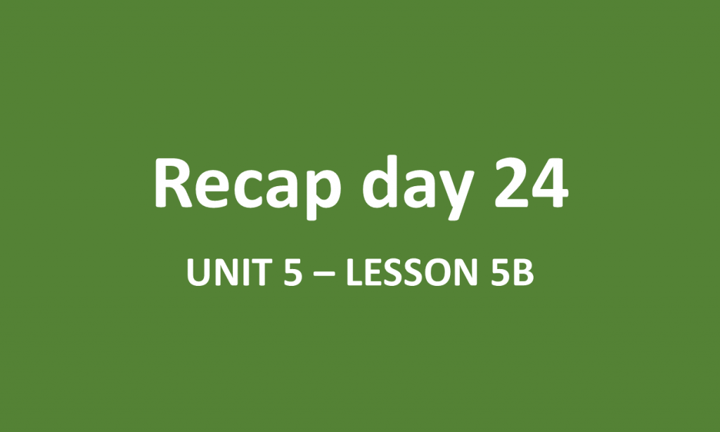Day 24 – Khóa 3: Tóm tắt buổi học ngày 05/01/2023