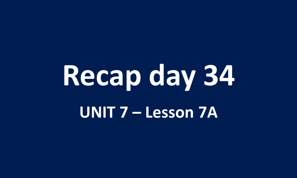 Day 34 – Khóa 2: Tóm tắt buổi học ngày 07/02/2023