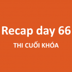 Day 66 – Khóa 1: Tóm tắt buổi học ngày 14/03/2023